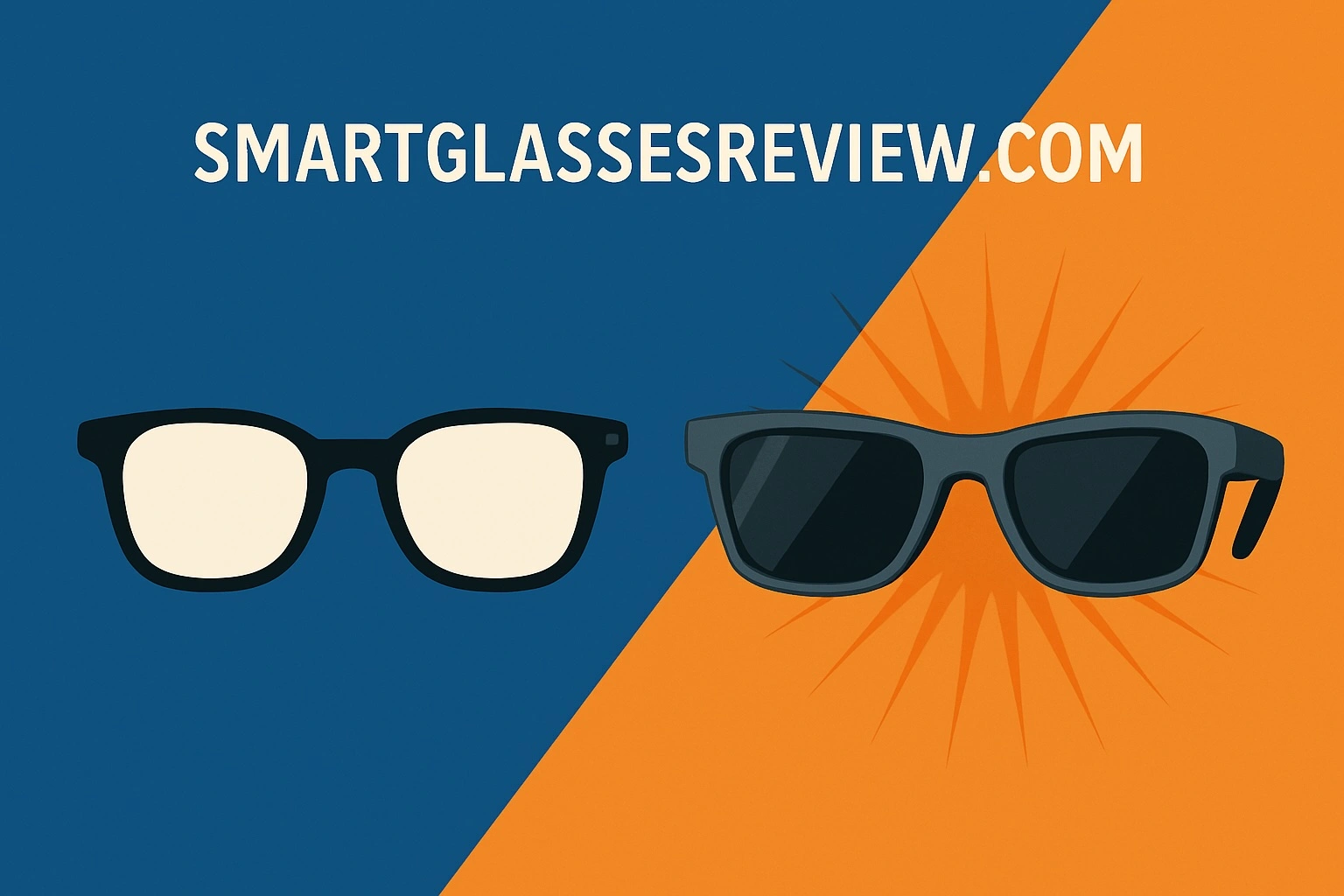 The future of eyewear Smart glasses banner